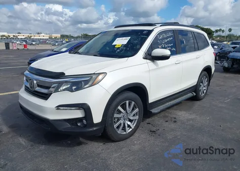 2019 Honda Pilot Ex-L из США, поврежденный, VIN 5FNYF6H41KB016286